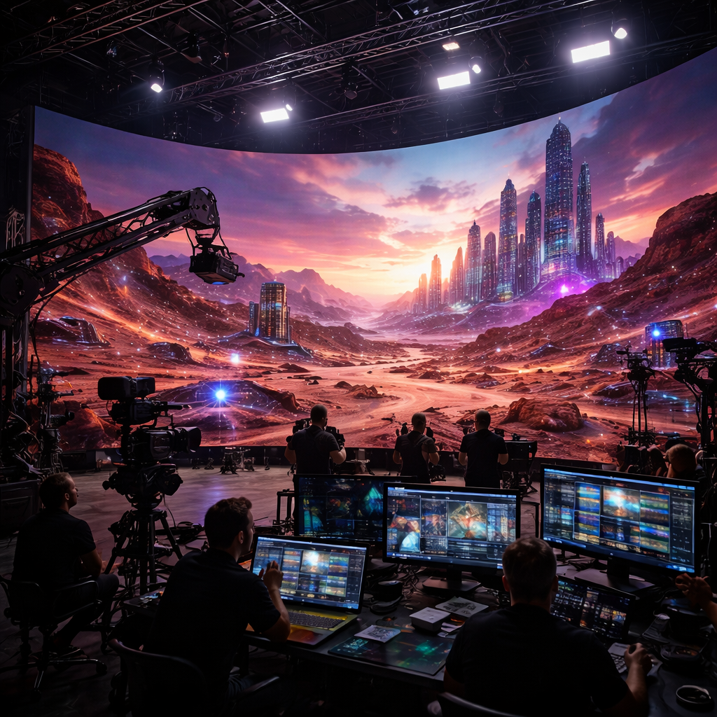 Virtual Production (Hyderabad): Faster Shoots, Higher Visuals, Better SEO